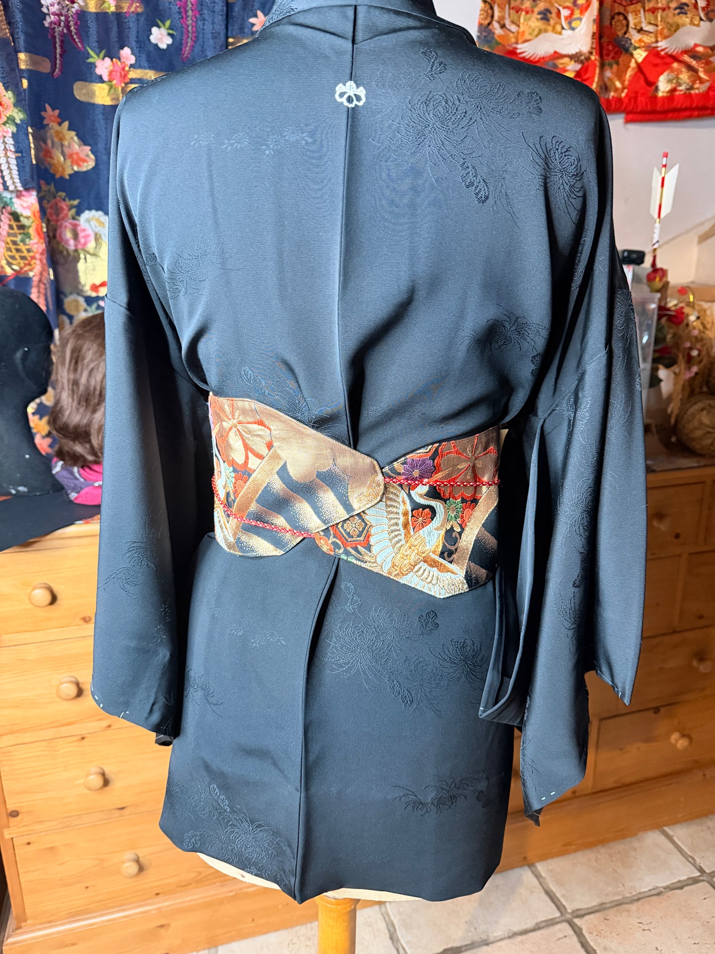 Ceinture Obi kimono japonais en soie