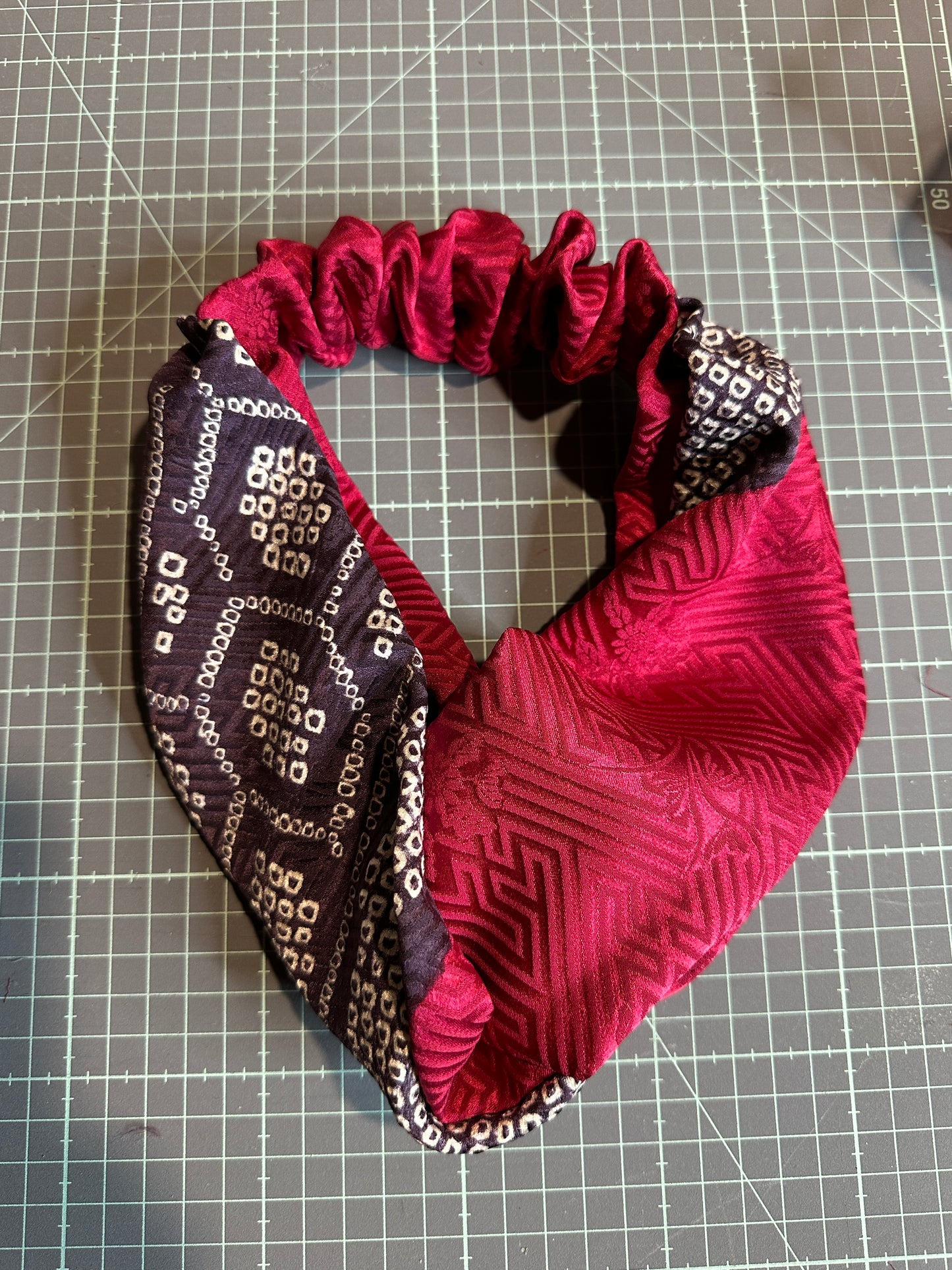 Bandeau pour les cheveux furisode en soie