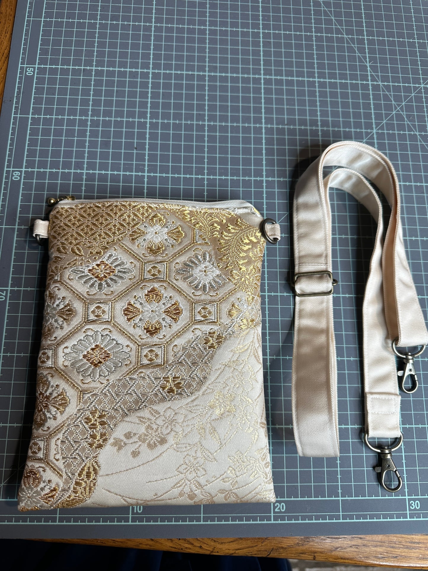 Sac bandoulière Obi kimono japonais en soie