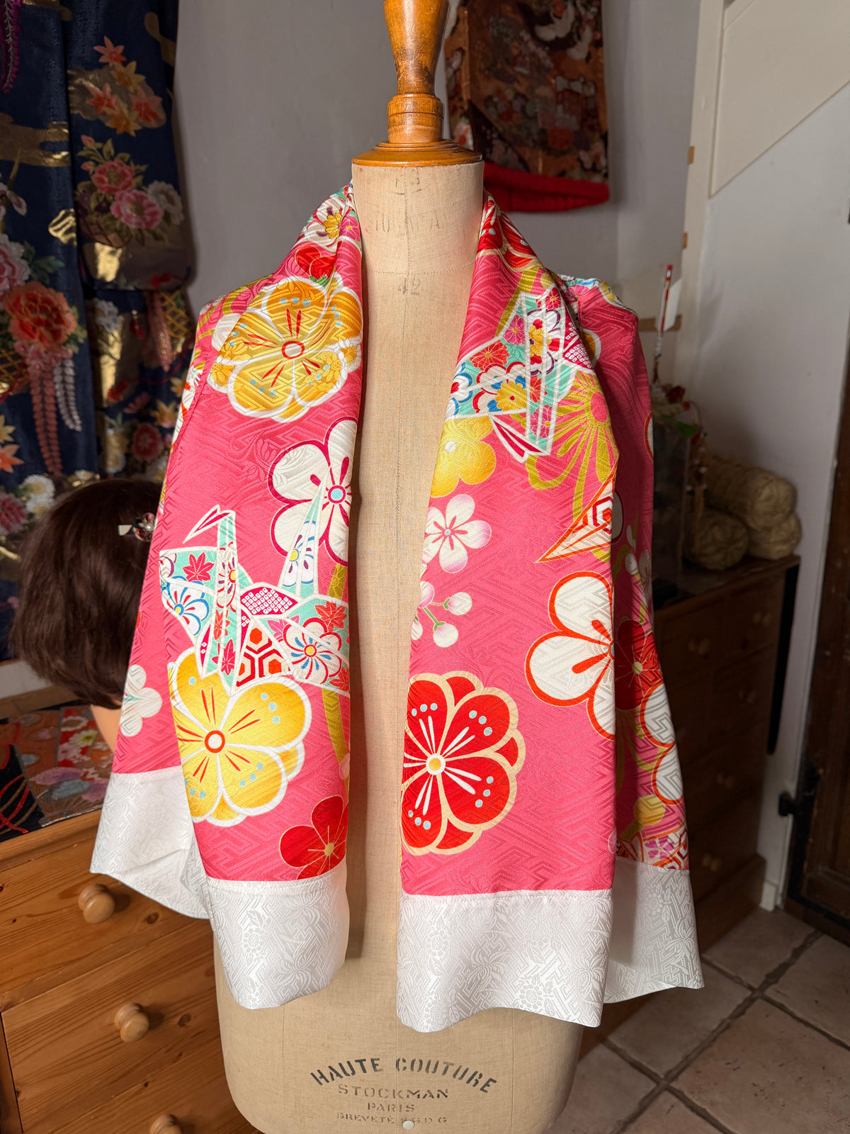 Top tunique 3 en 1 furisode kimono japonais