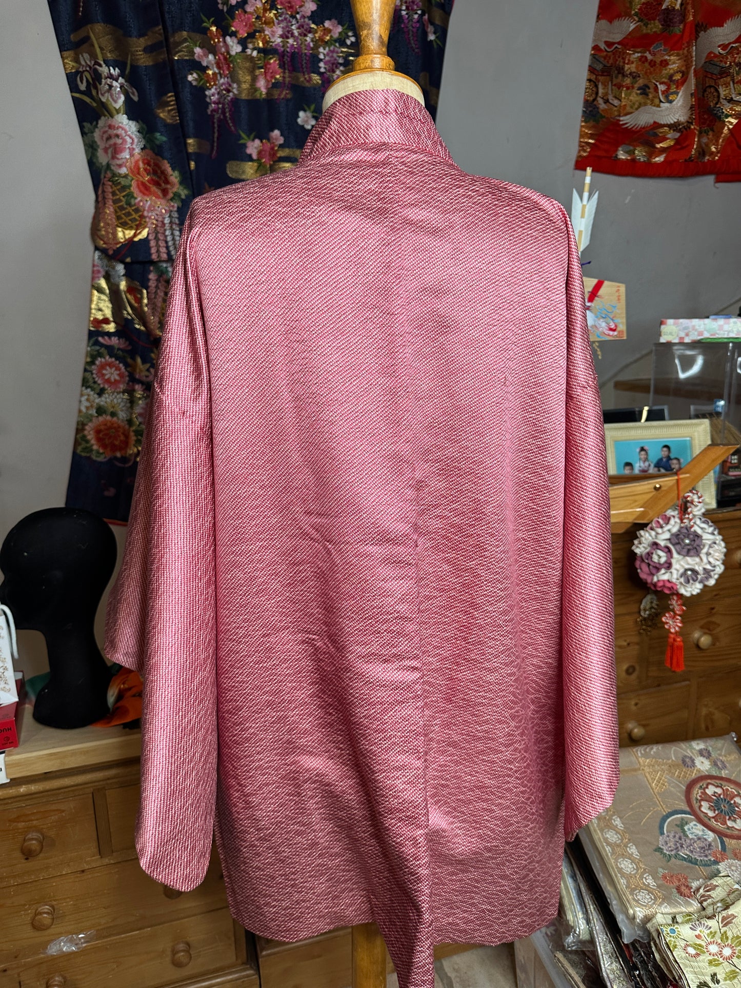 Haori veste de kimono japonais en soie antique Neuf