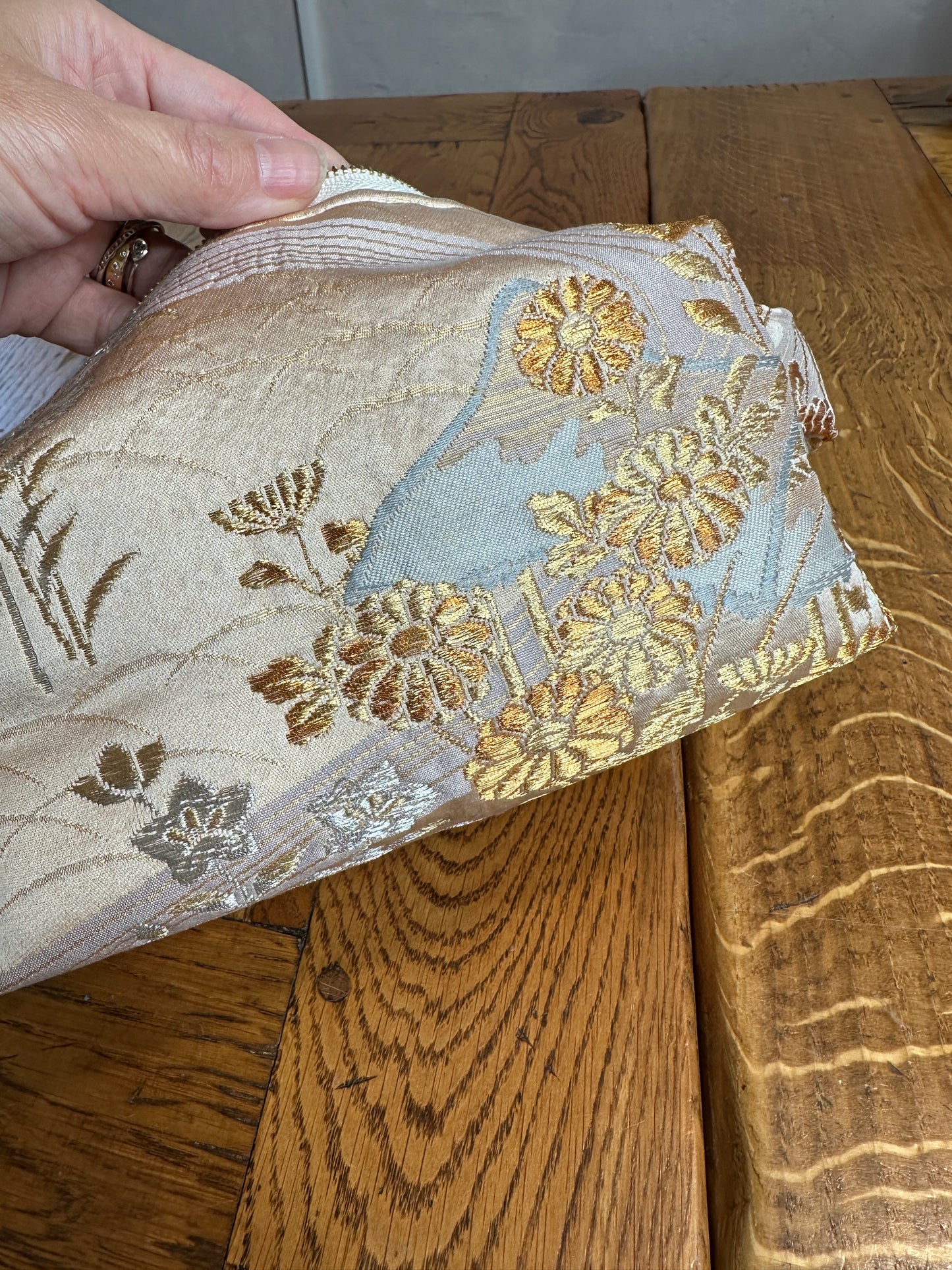 Trousse de toilette Obi en soie