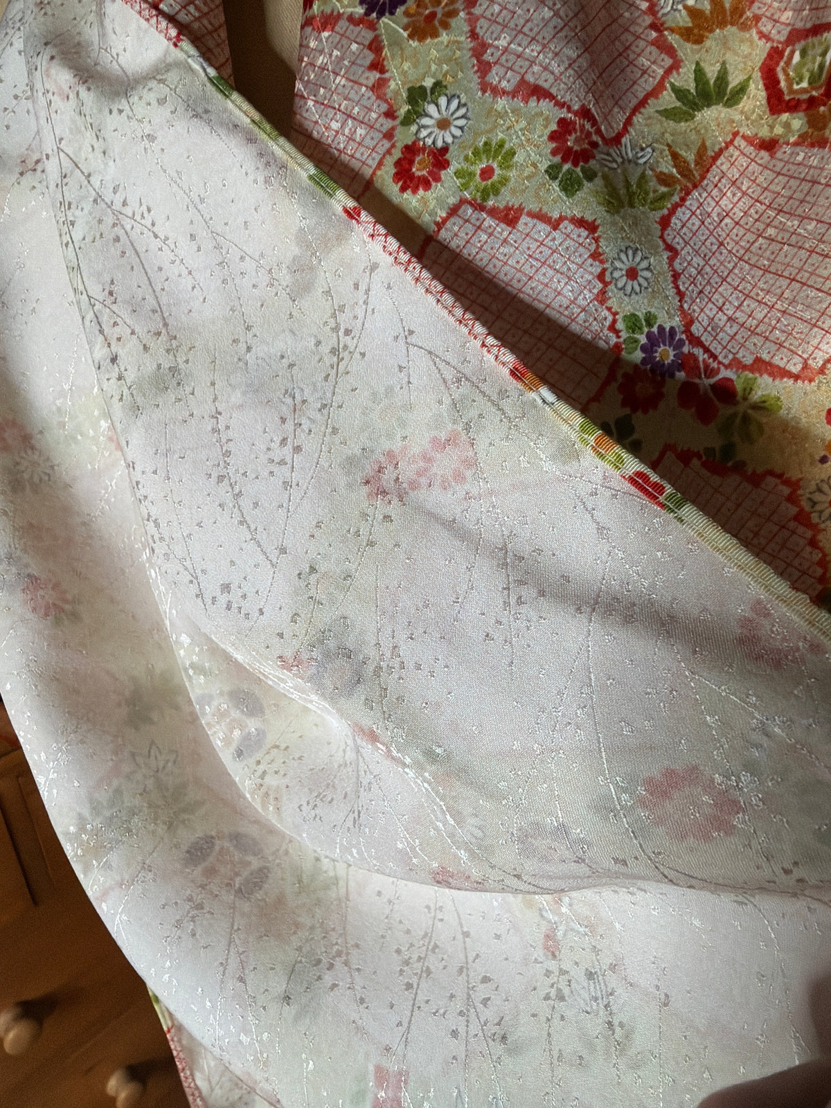 Foulard kimono japonais en soie