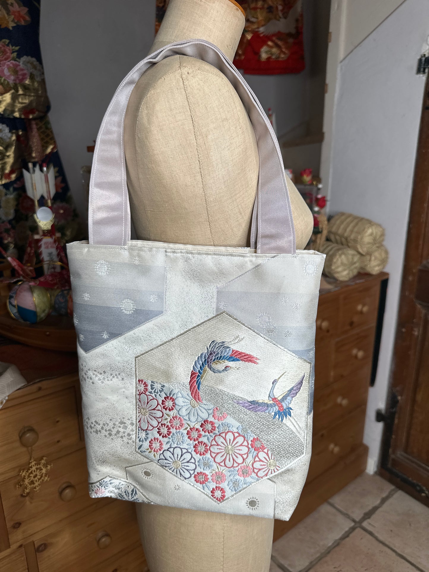 Sac Obi japonais en soie