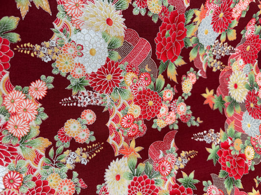 Coupon tissu japonais