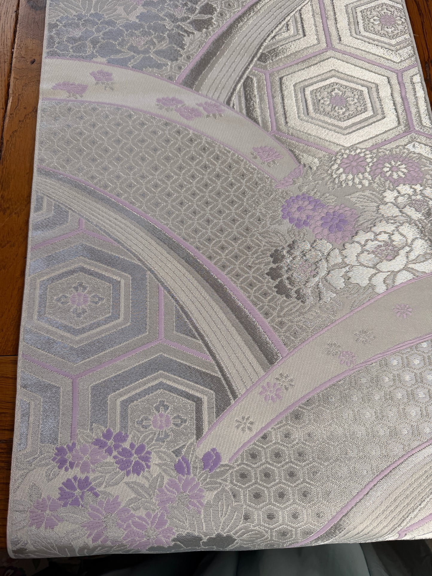 Chemin de table Obi japonais