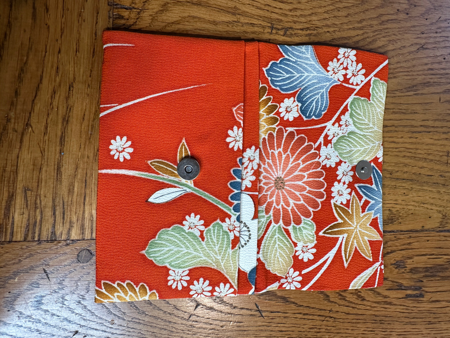 Pochette kimono japonais en soie