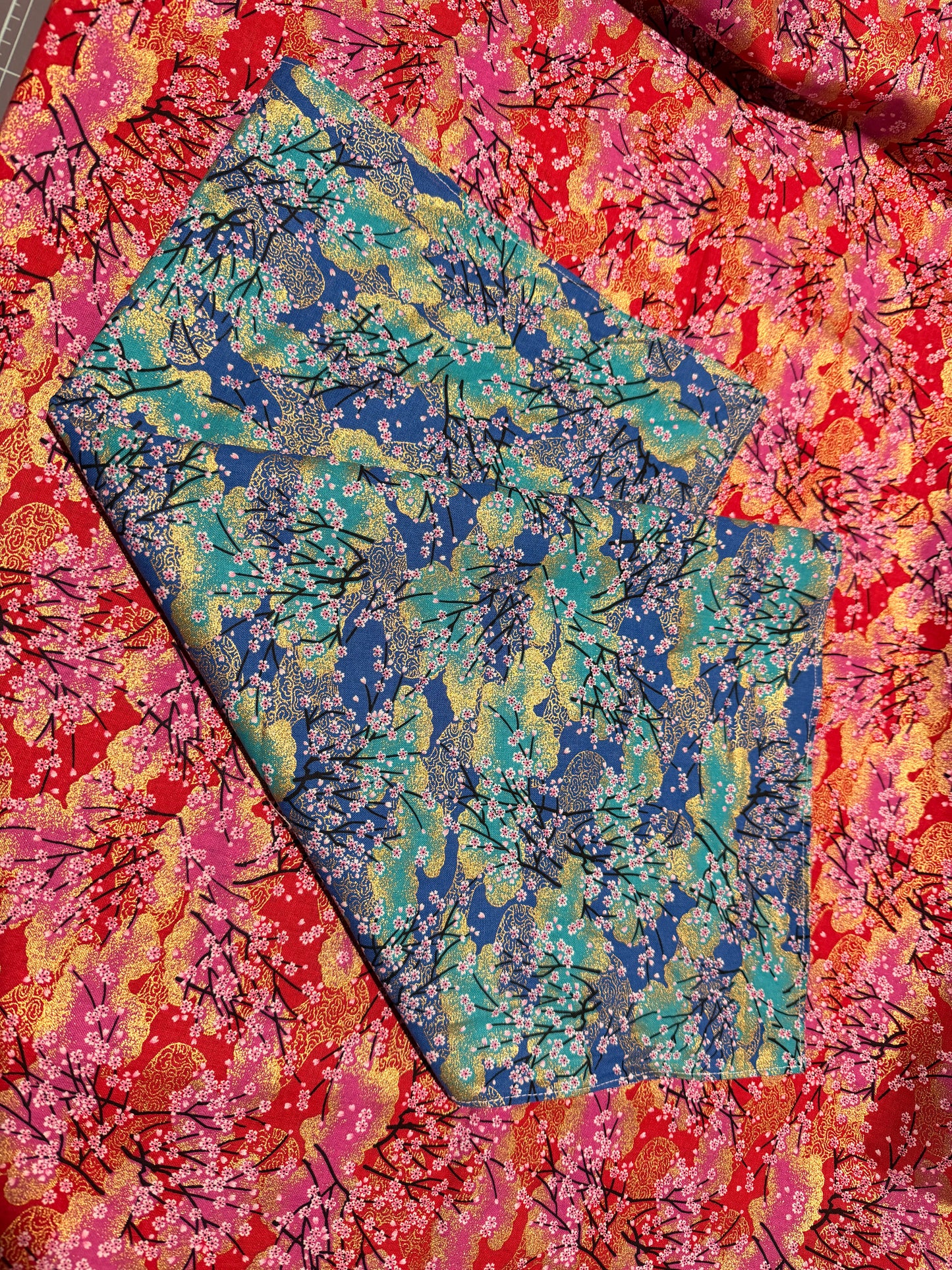 Furoshiki japonais en coton 47cmx47cm