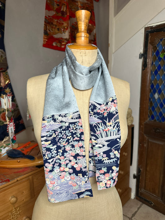Foulard kimono 2 motifs