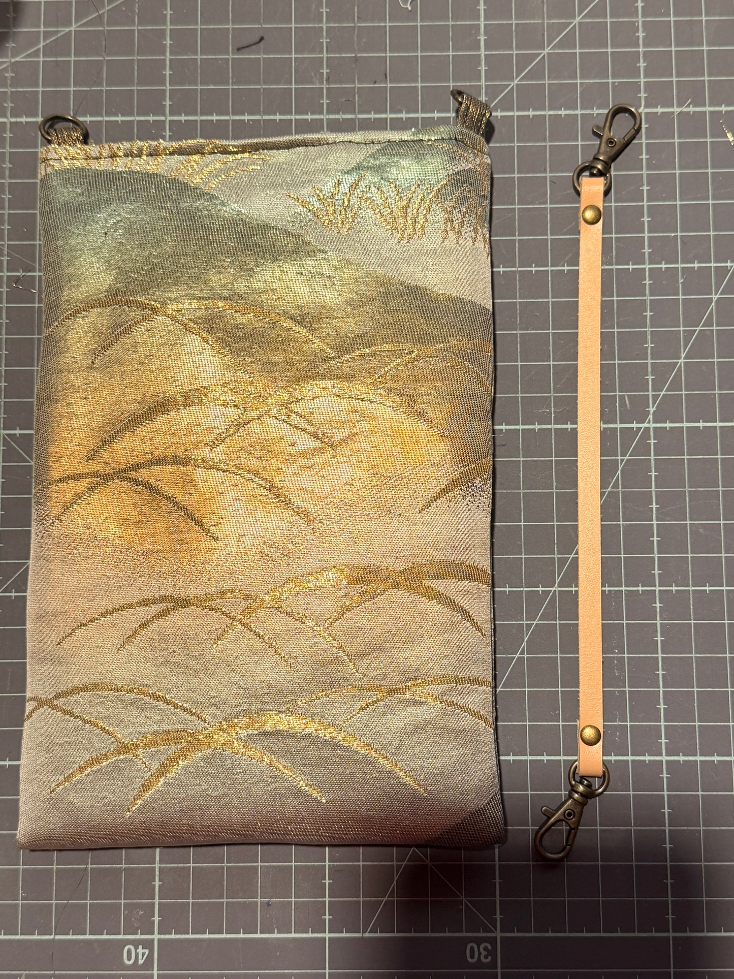 Pochette Étui portable Obi japonais