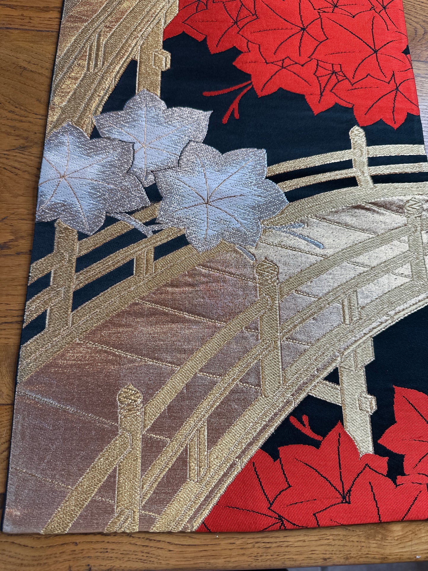 Set de table Obi japonais en soie Neu