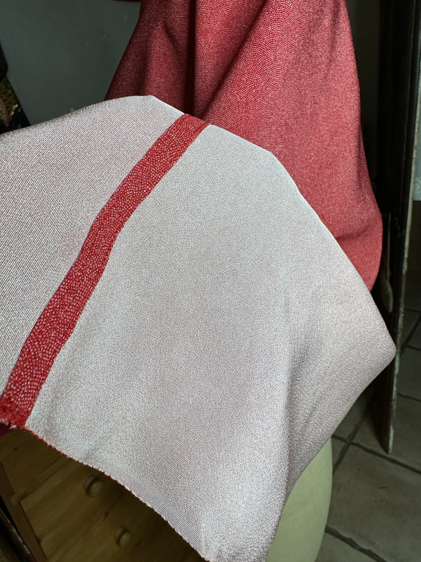 Top tunique kimono japonais en soie Neuf