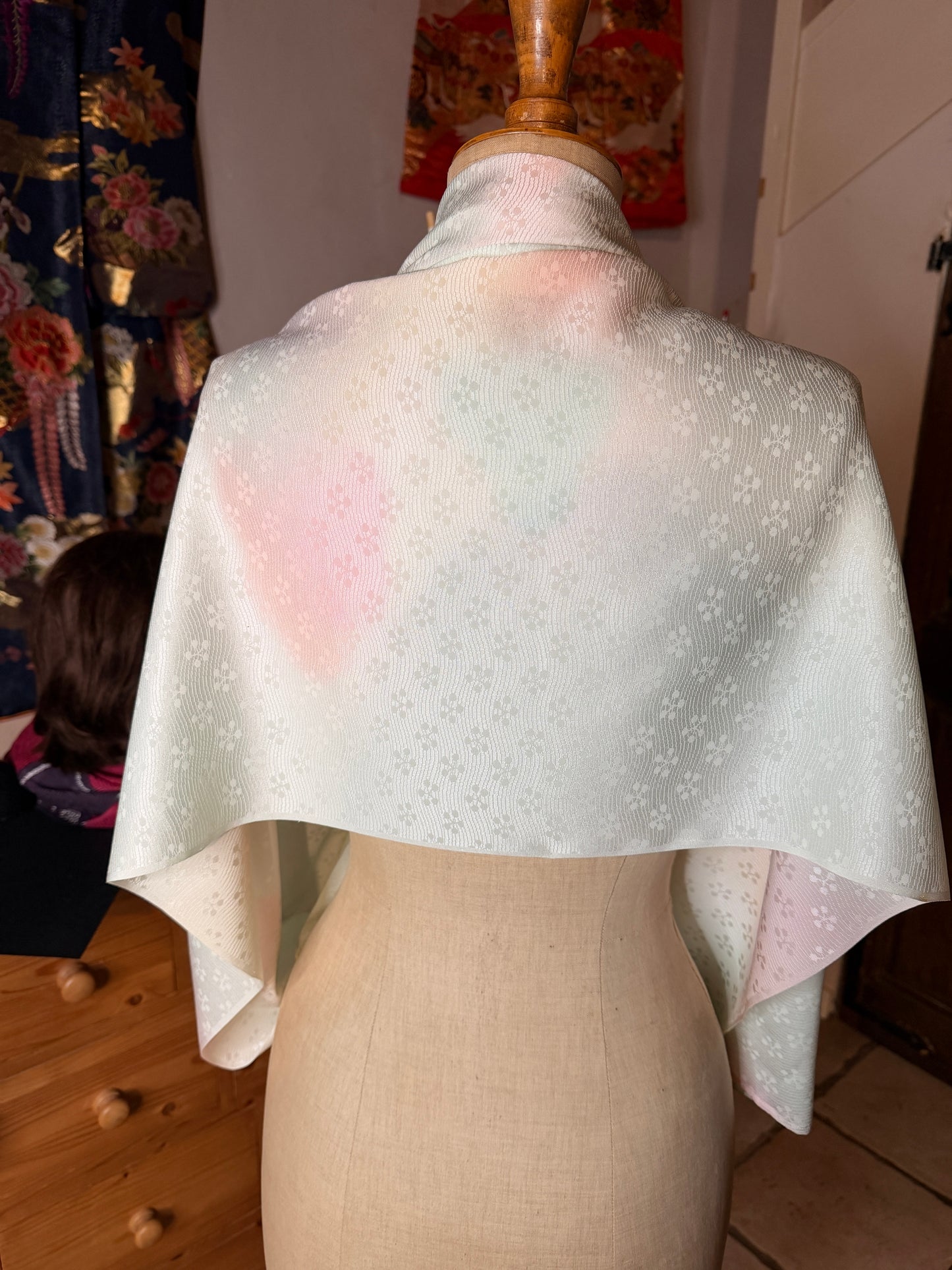 Top tunique 3 en 1 kimono japonais jyuban  en soie Neuf