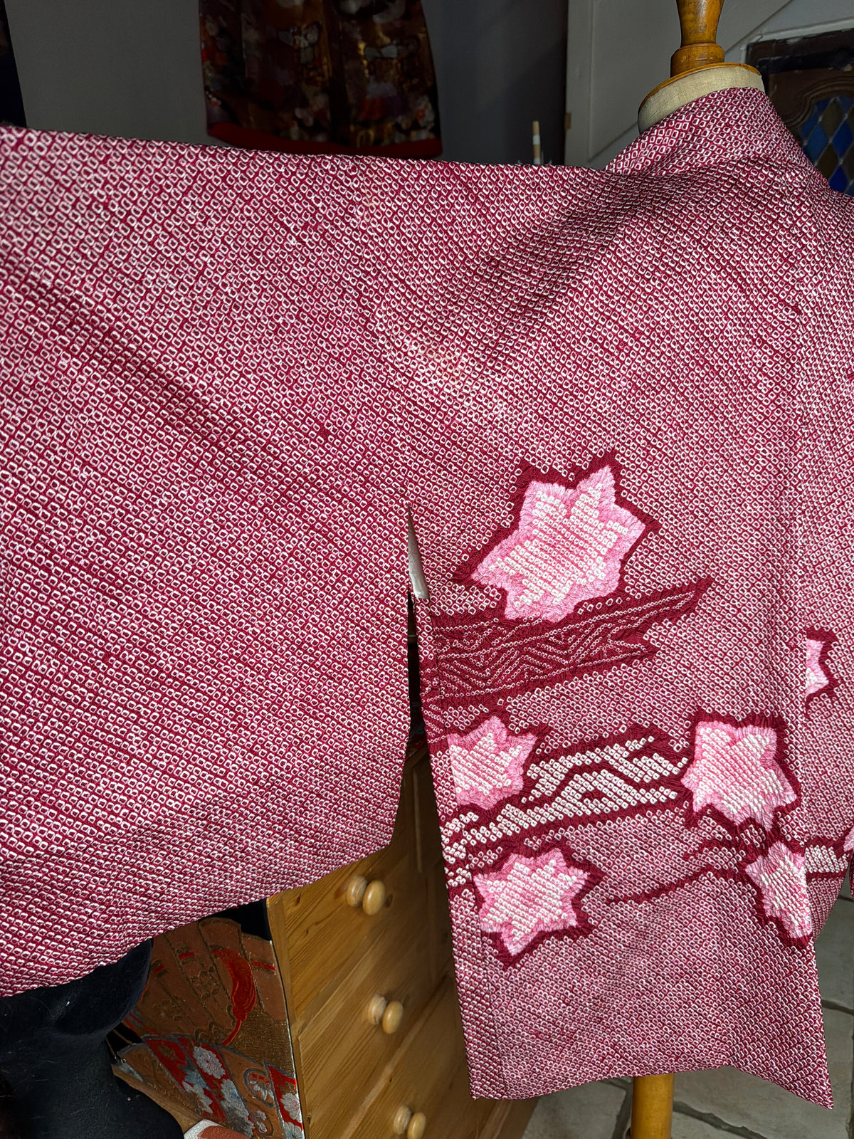 Haori veste de kimono japonais en soie Neuf