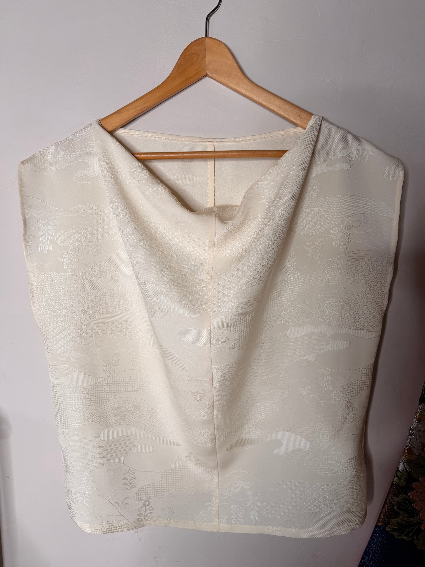 Top tunique kimono japonais en soie Neuf