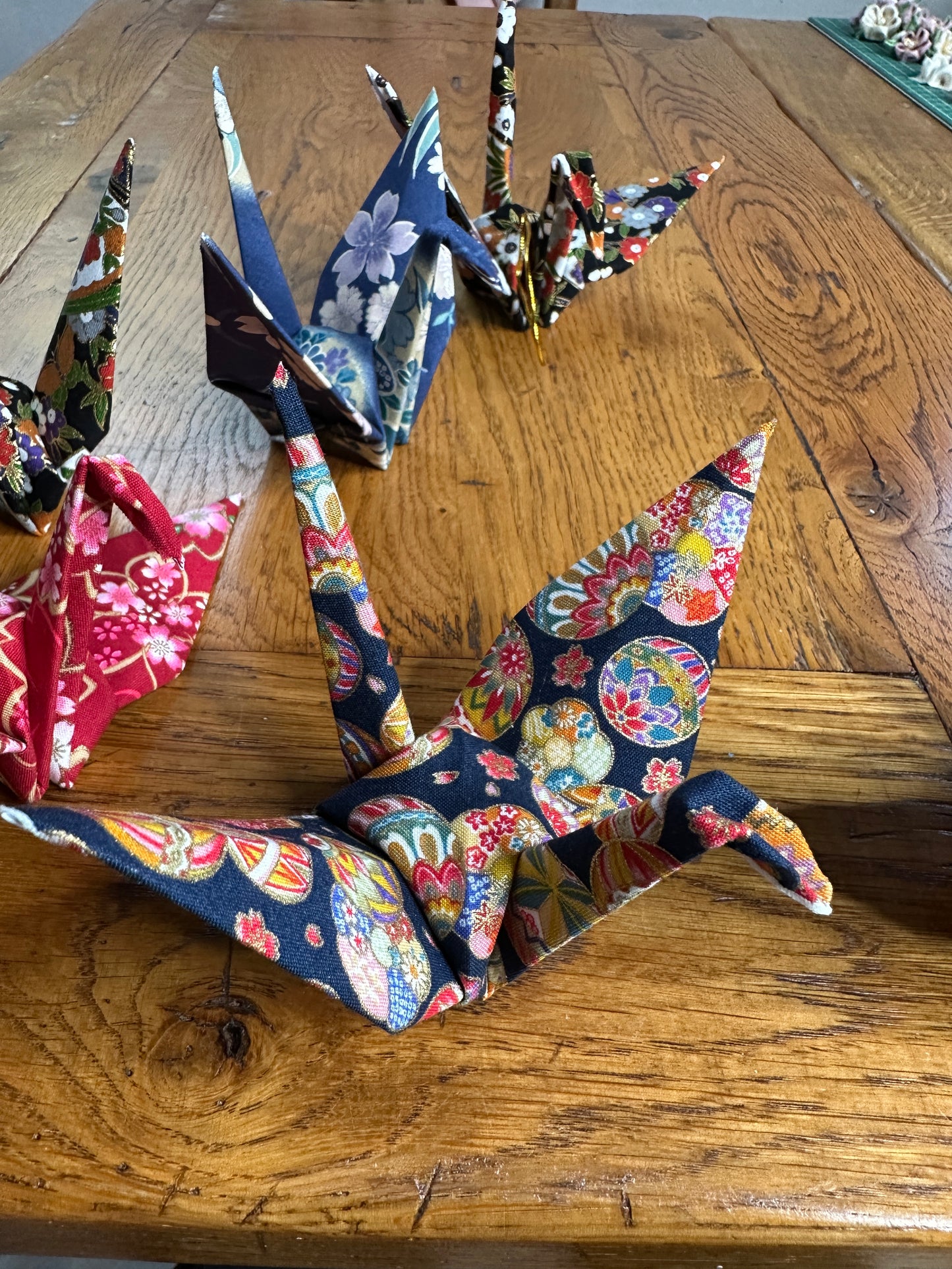 Grue japonaise en coton