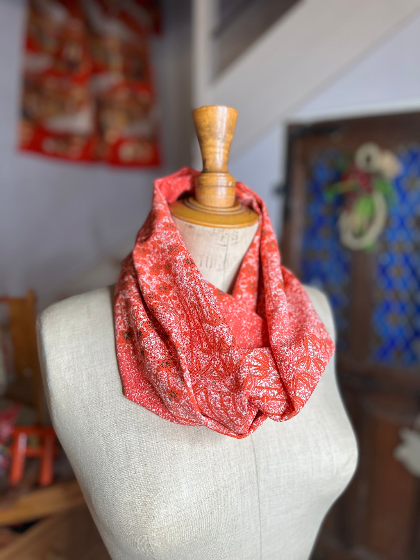 Tour de cou kimono japonais en soie