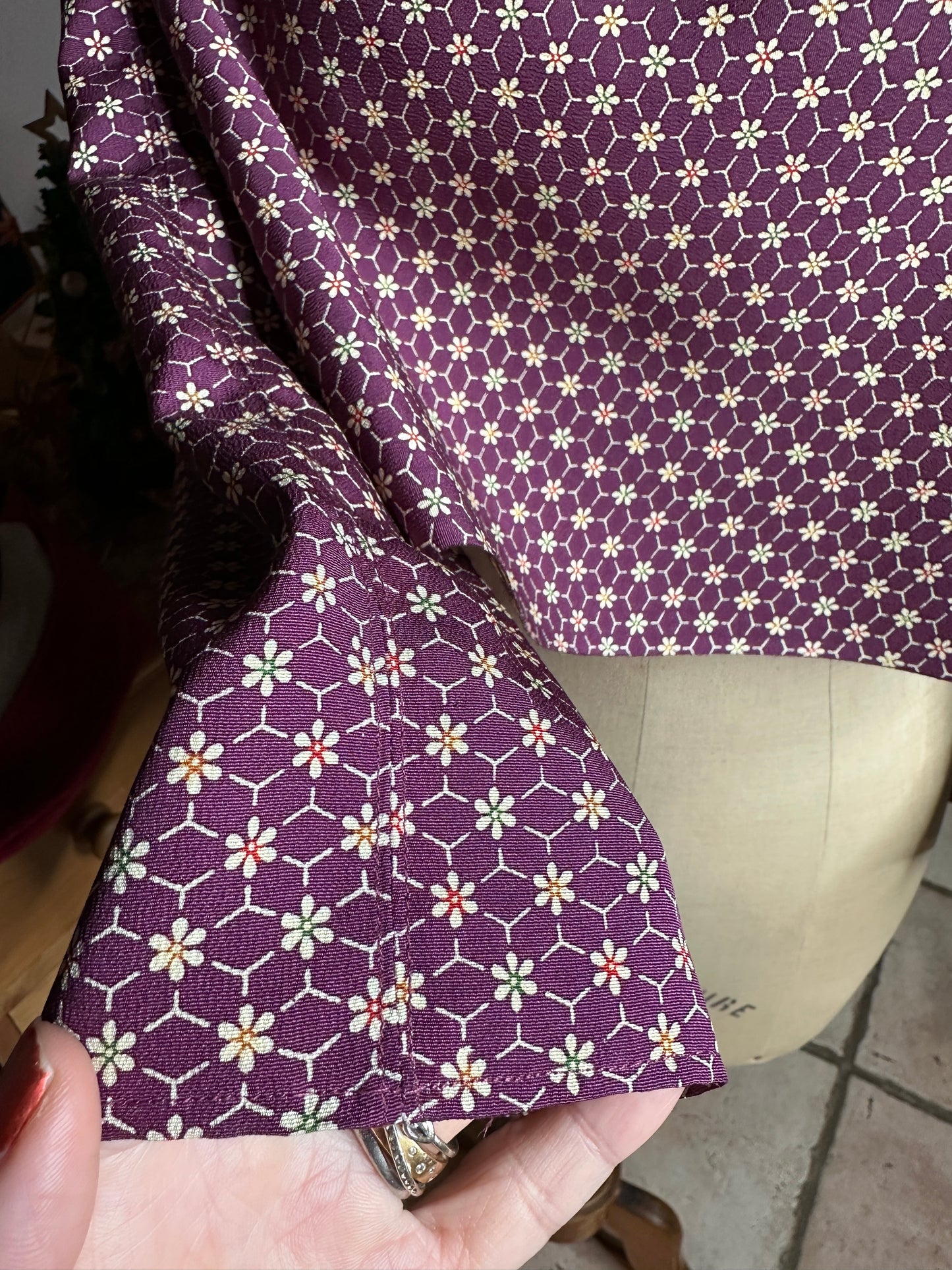 Top tunique kimono japonais en soie Neuf