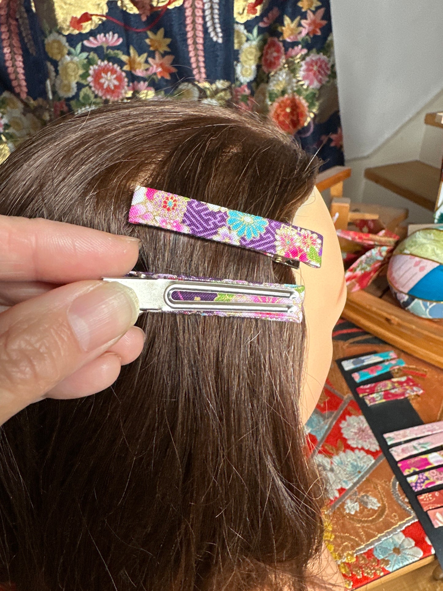 2 Pince clip à cheveux