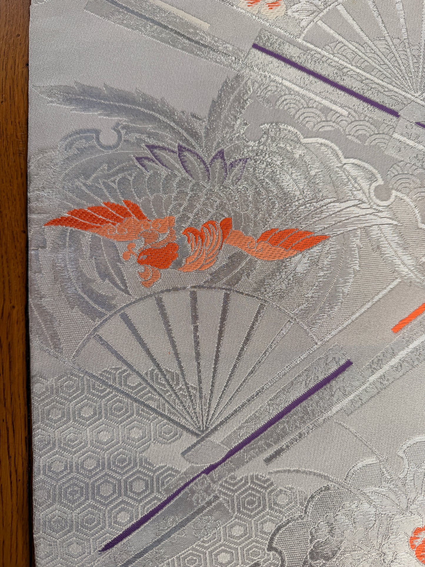 Chemin de table Obi japonais