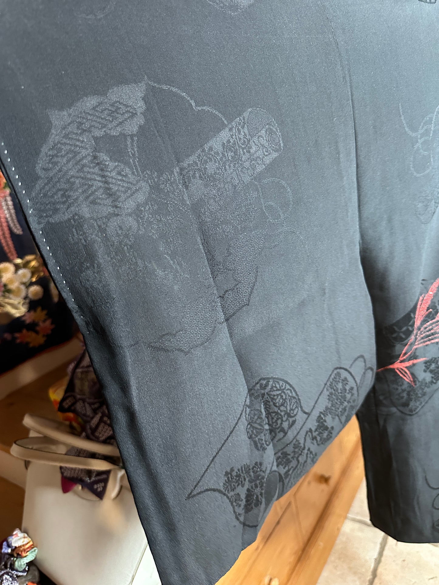 Haori veste de kimono japonais en soie Neuf