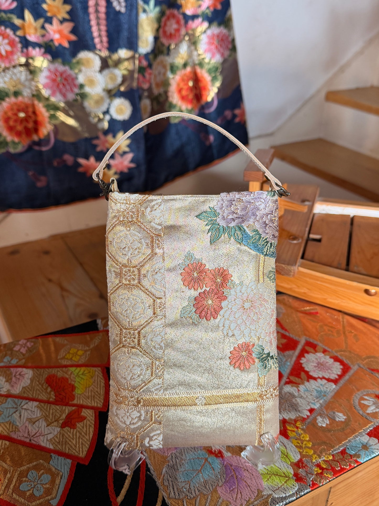 Étui portable Obi japonaismini pochette
