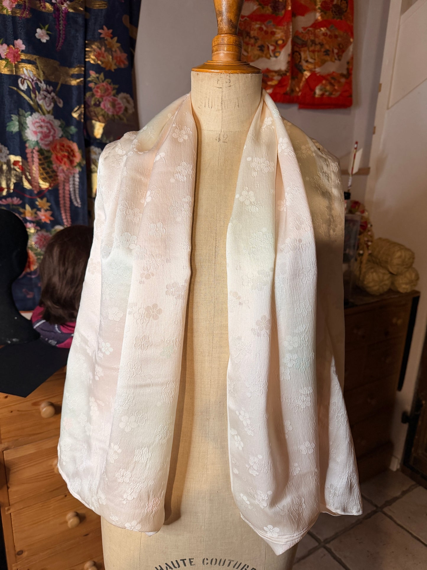 Top tunique 3 en 1 kimono japonais jyuban en soie Neuf