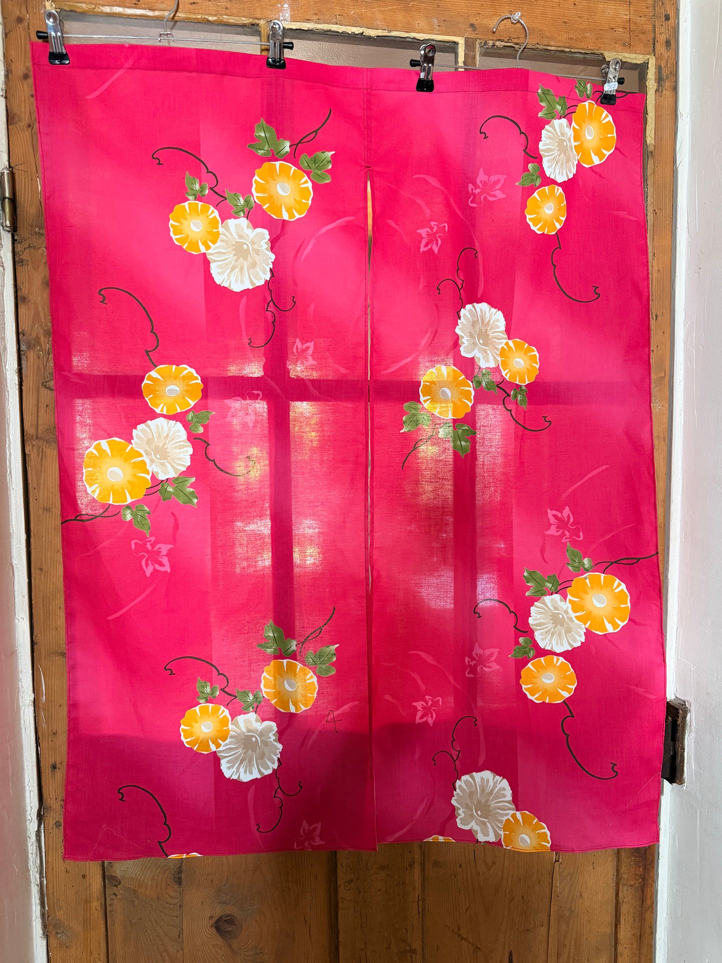 Noren japonais en coton Yukata 95cmx75cm(36,5cmx2)