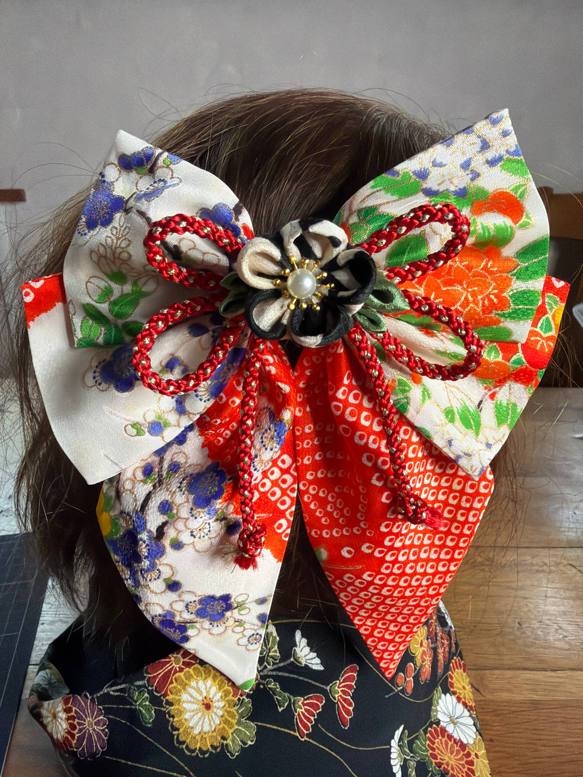 Pince à cheveux Tsumamisaiku japonaise
