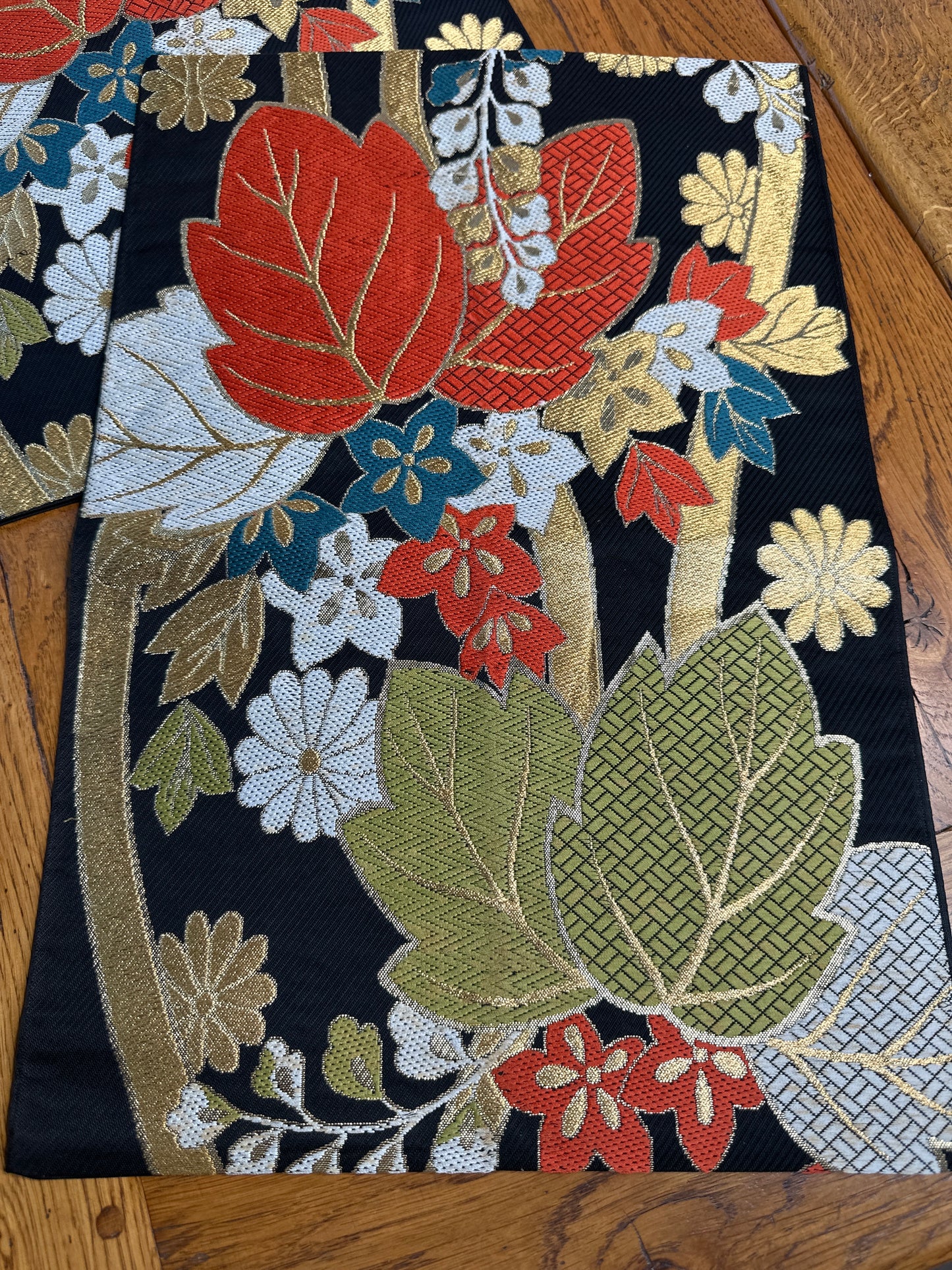 2 Set de table Obi japonais occasion