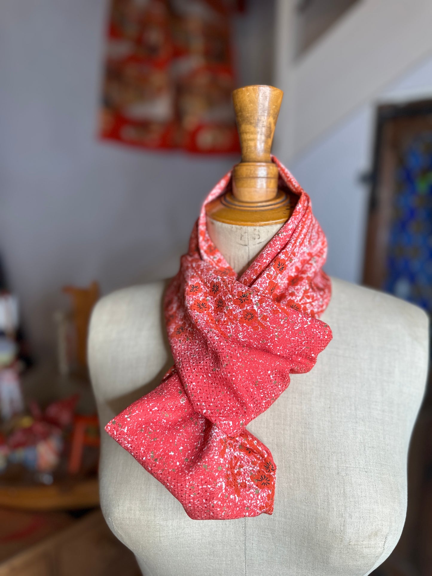 Tour de cou kimono japonais en soie