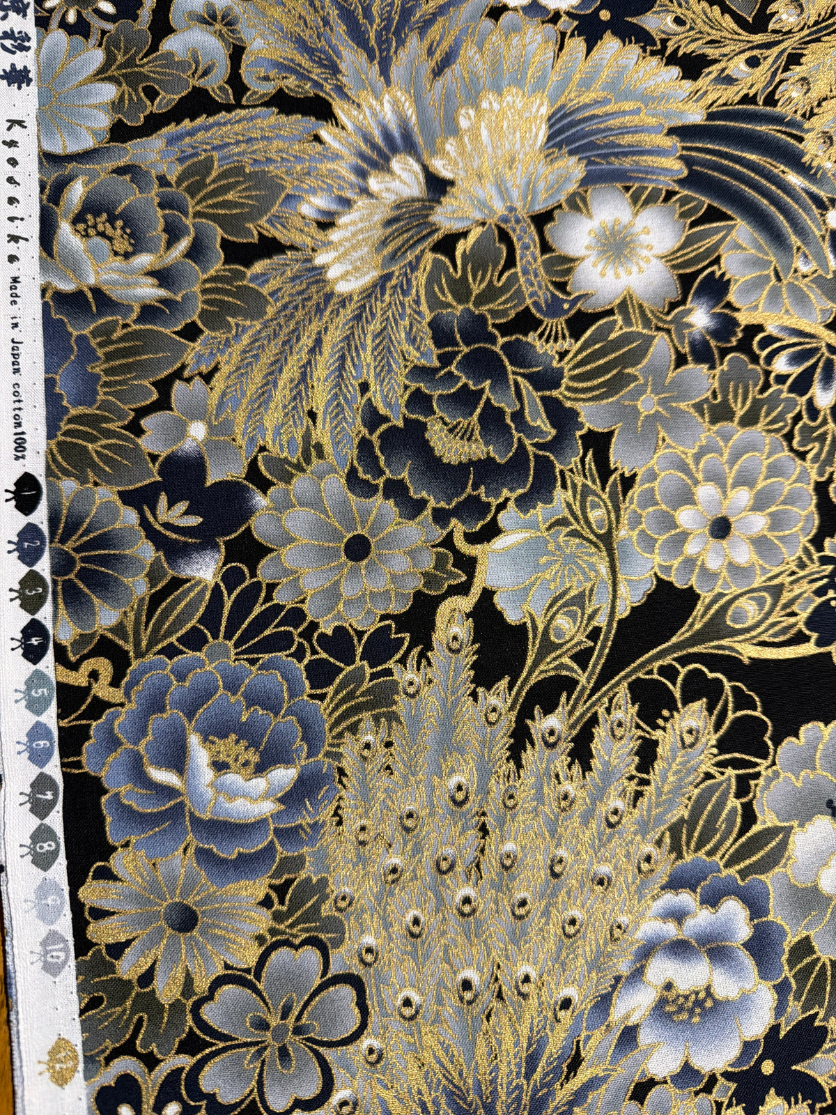 Tissu japonais collection 京彩華　coton 100%