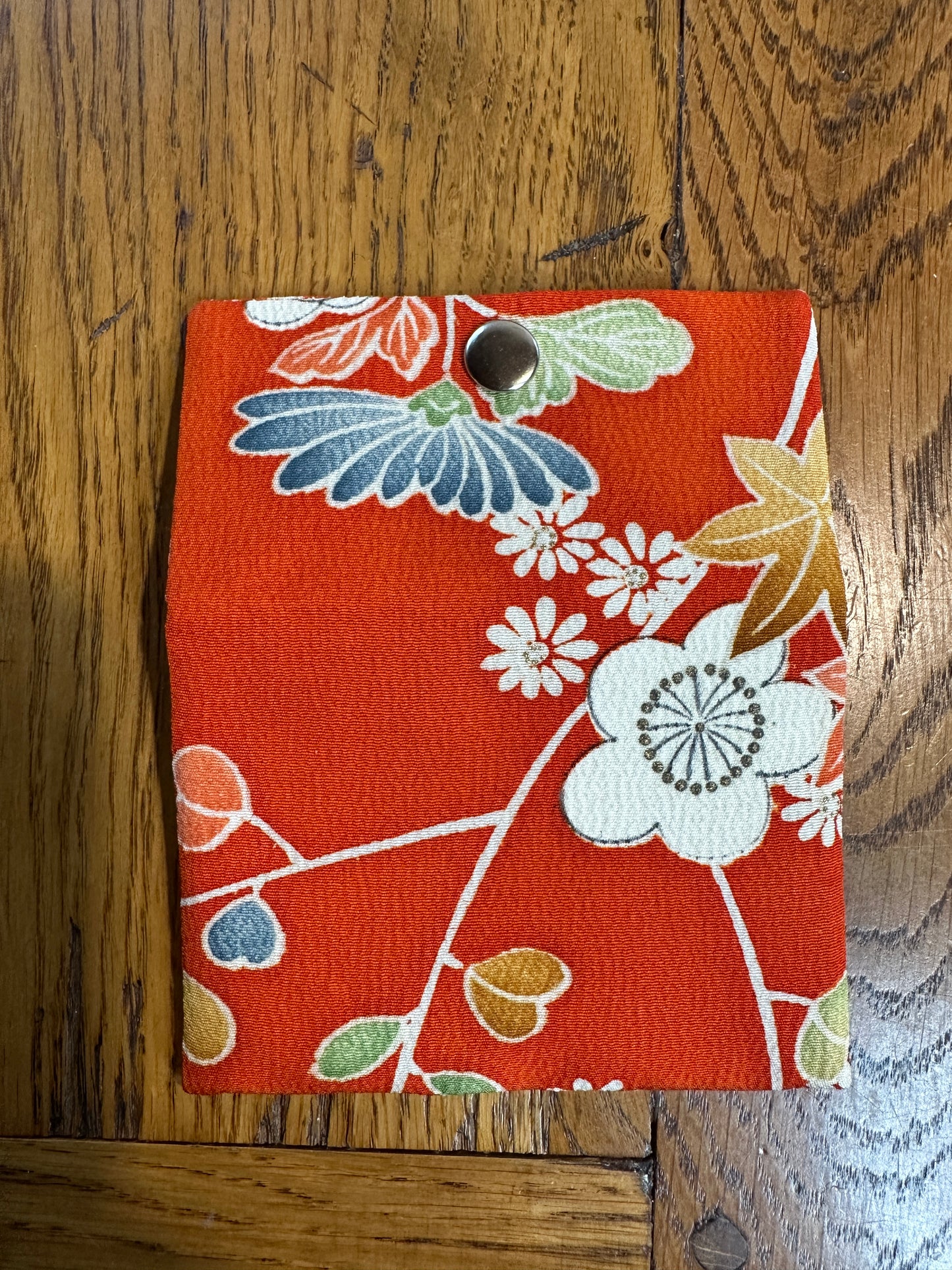 Porte carte kimono japonais en soie