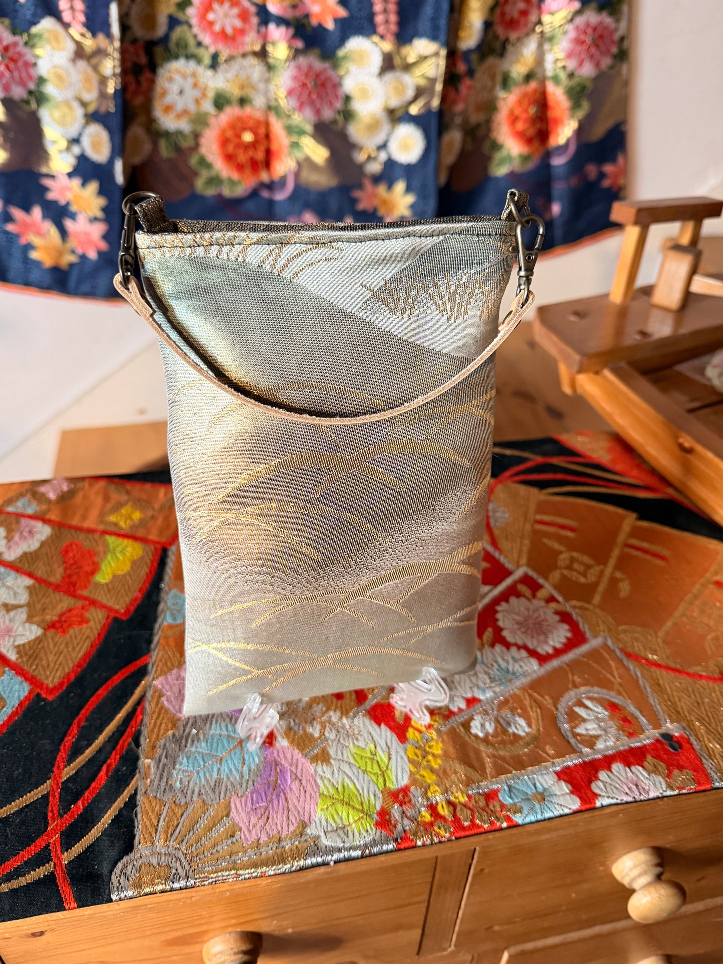 Pochette Étui portable Obi japonais