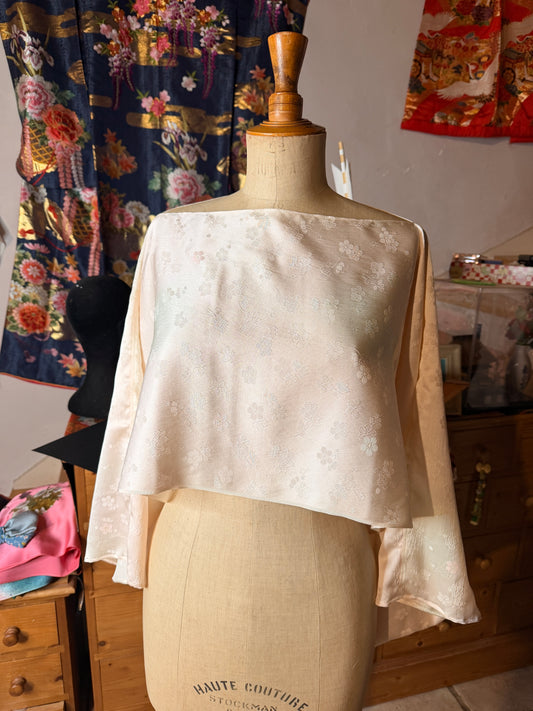 Top tunique 3 en 1 kimono japonais jyuban en soie Neuf