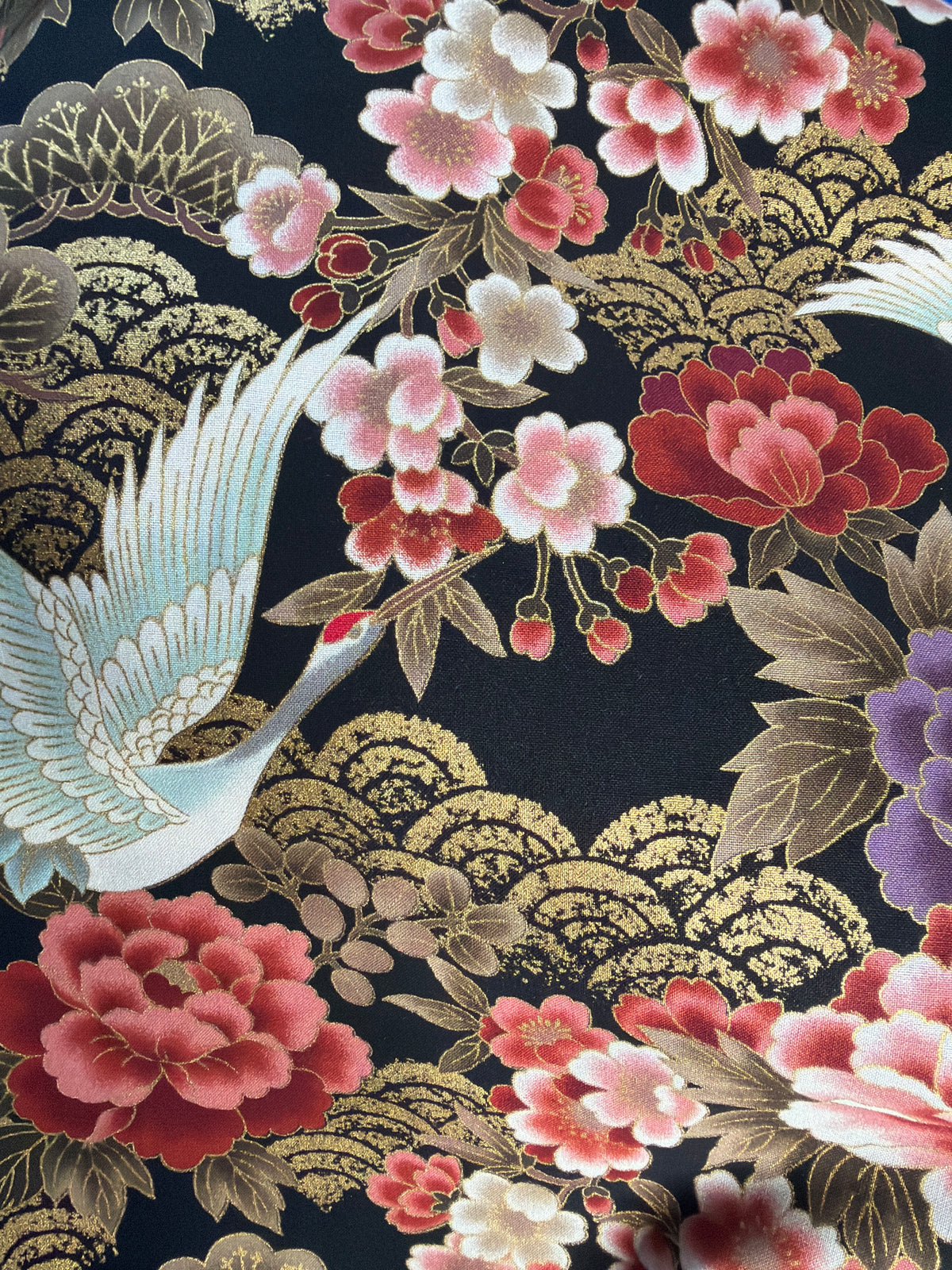 Japanese cotton fabric scrap