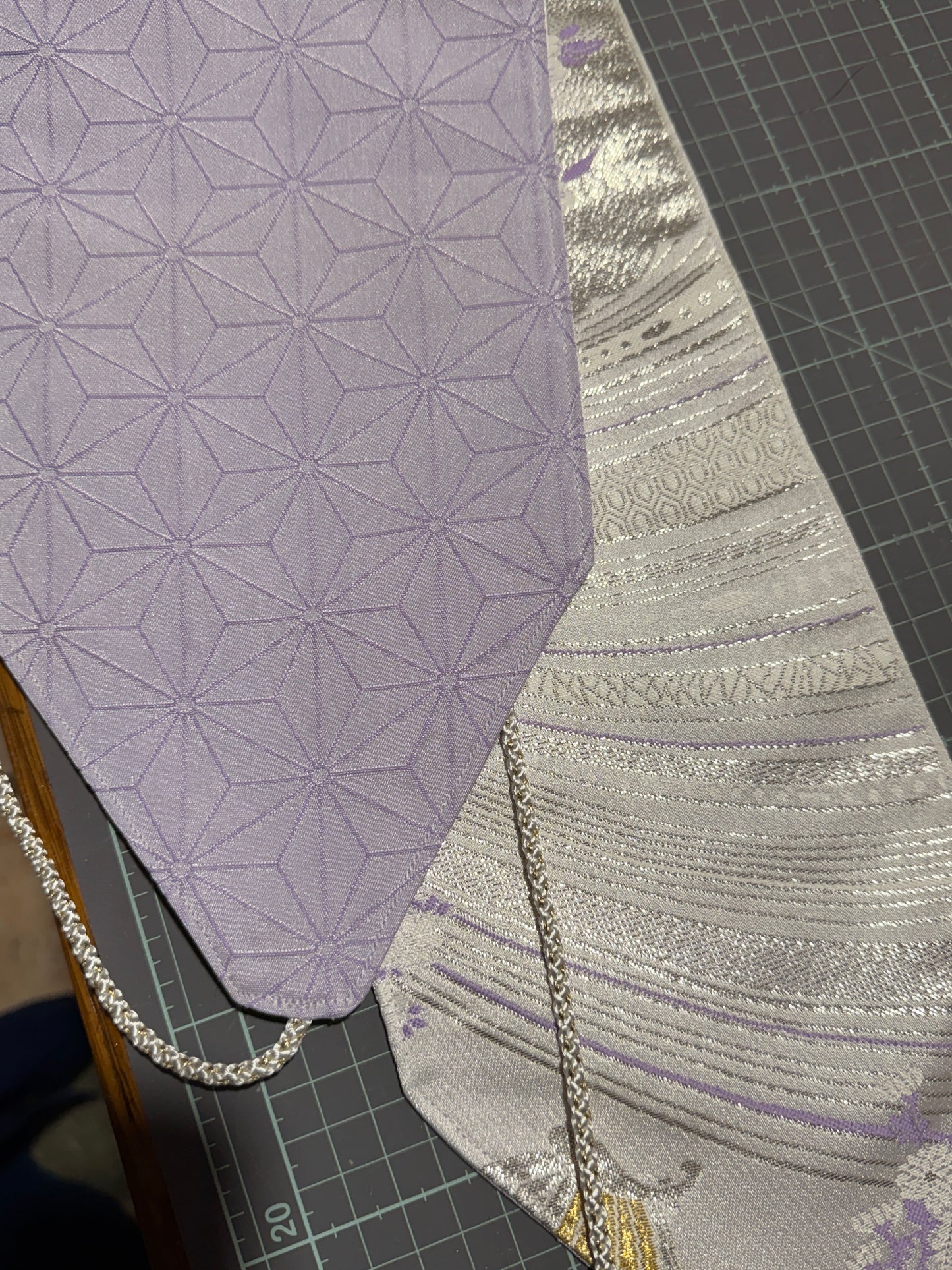 Ceinture Obi japonais avec cordelette