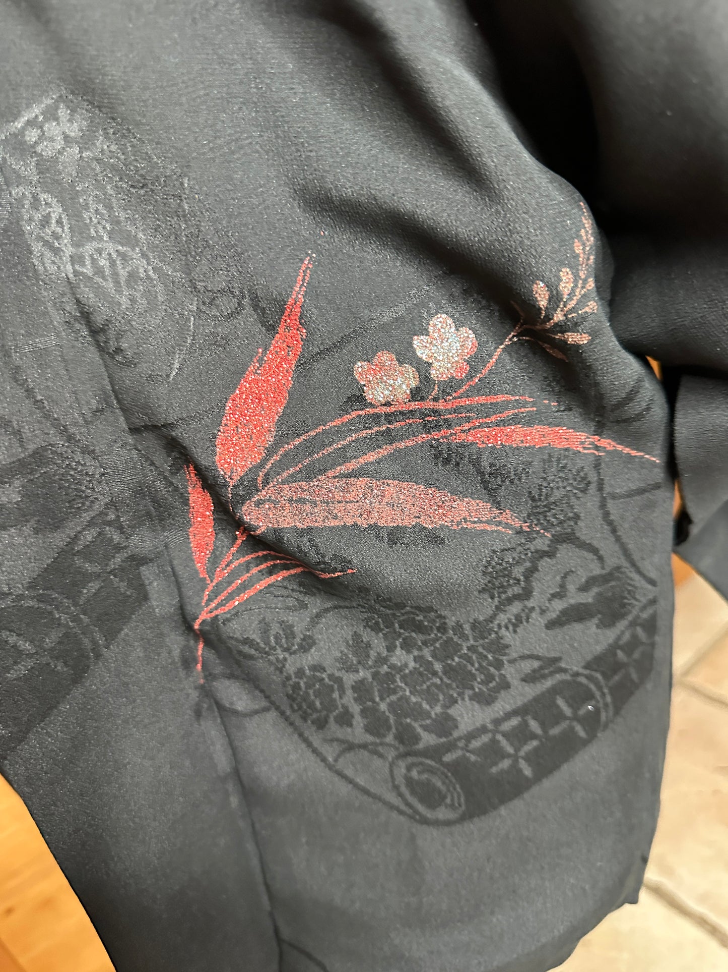 Haori veste de kimono japonais en soie Neuf