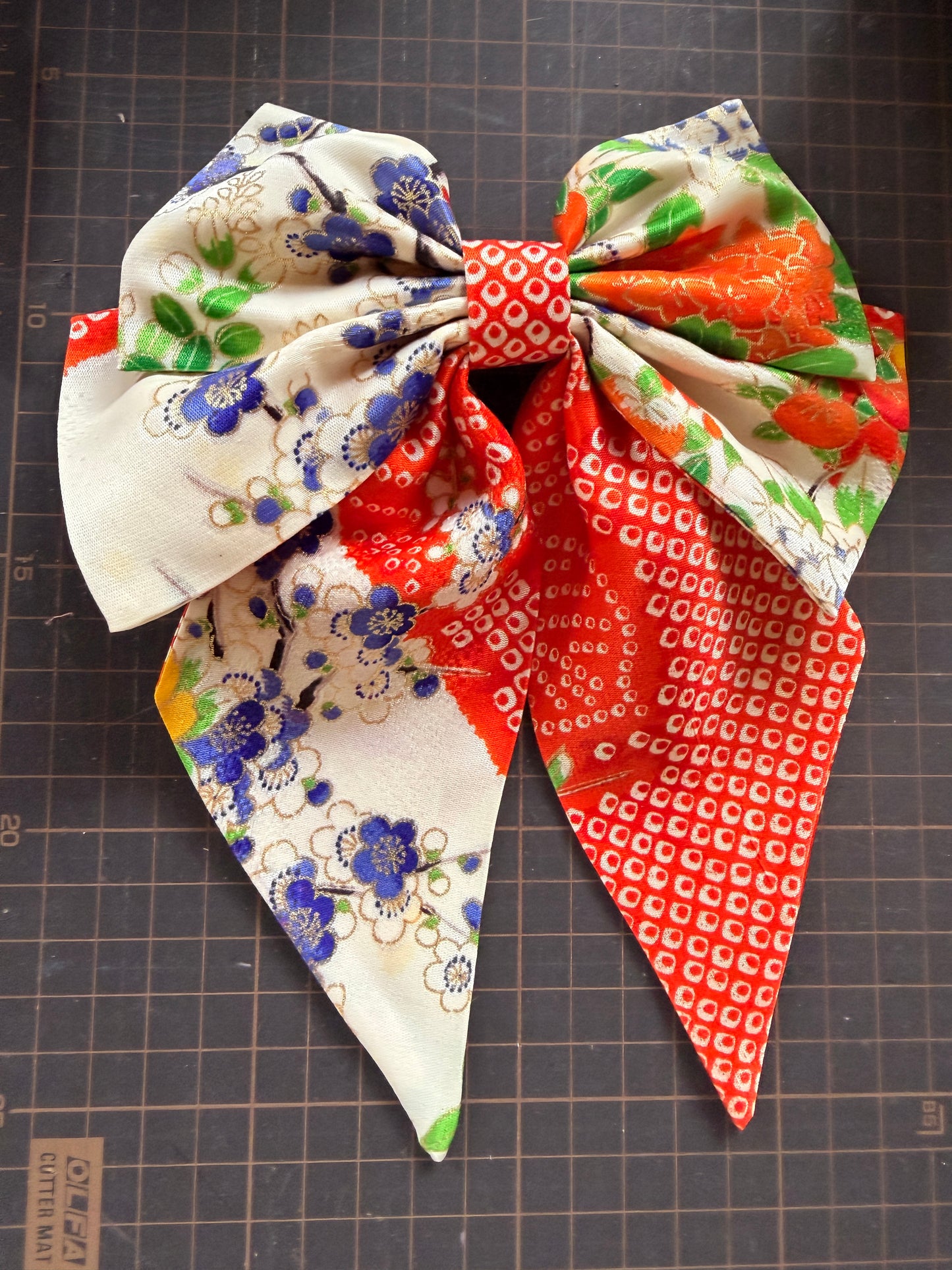 Barette pour les cheveux kimono japonais enfant