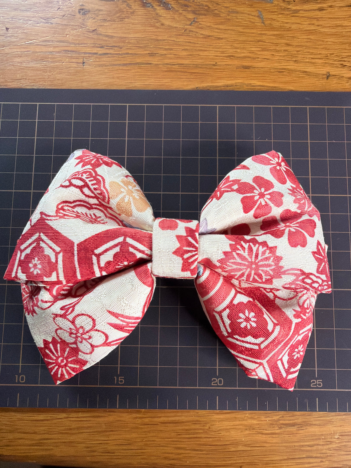 Barette japonaise kimono en soie