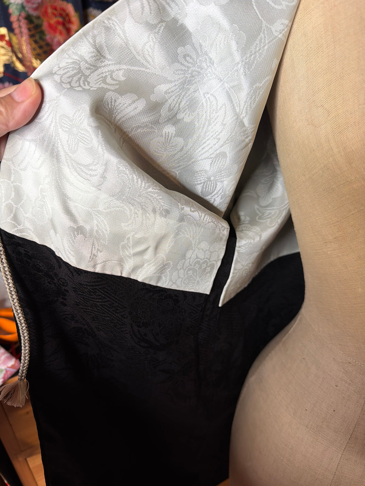 Haori veste de kimono japonais en soie