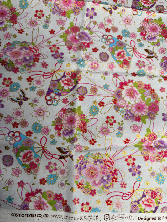 Coupon Tissu japonais en coton