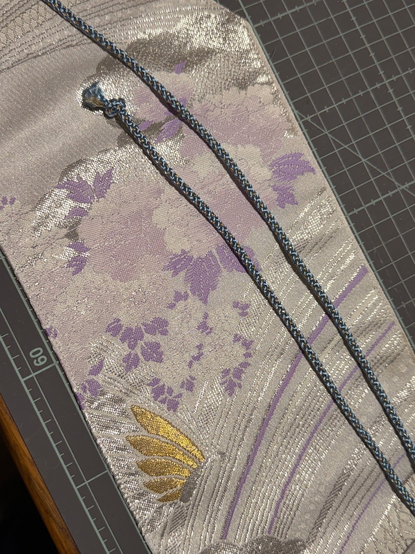 Obi ceinture de kimono japonais avec cordelette