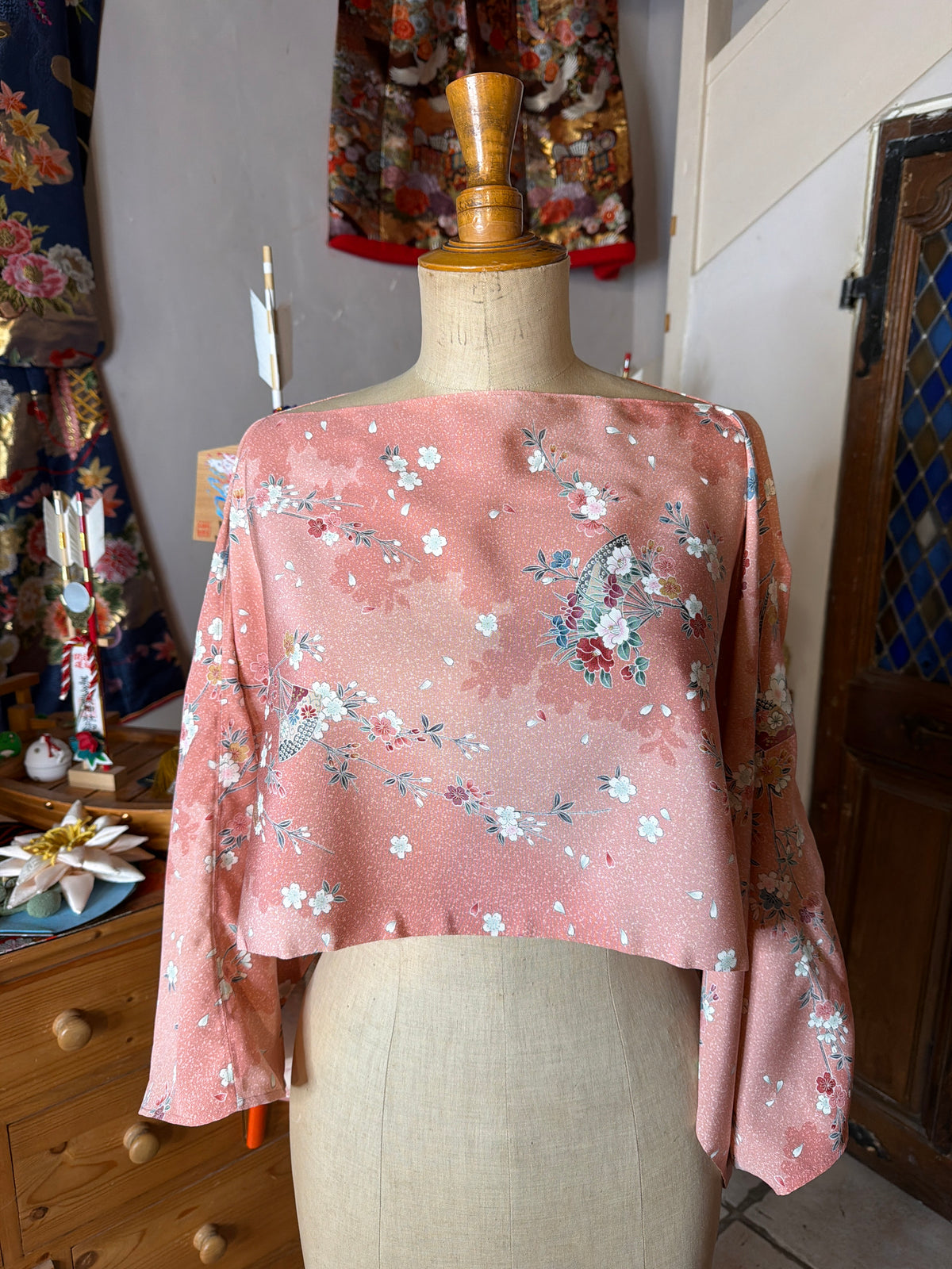 Top tunique 3 en 1 kimono japonais