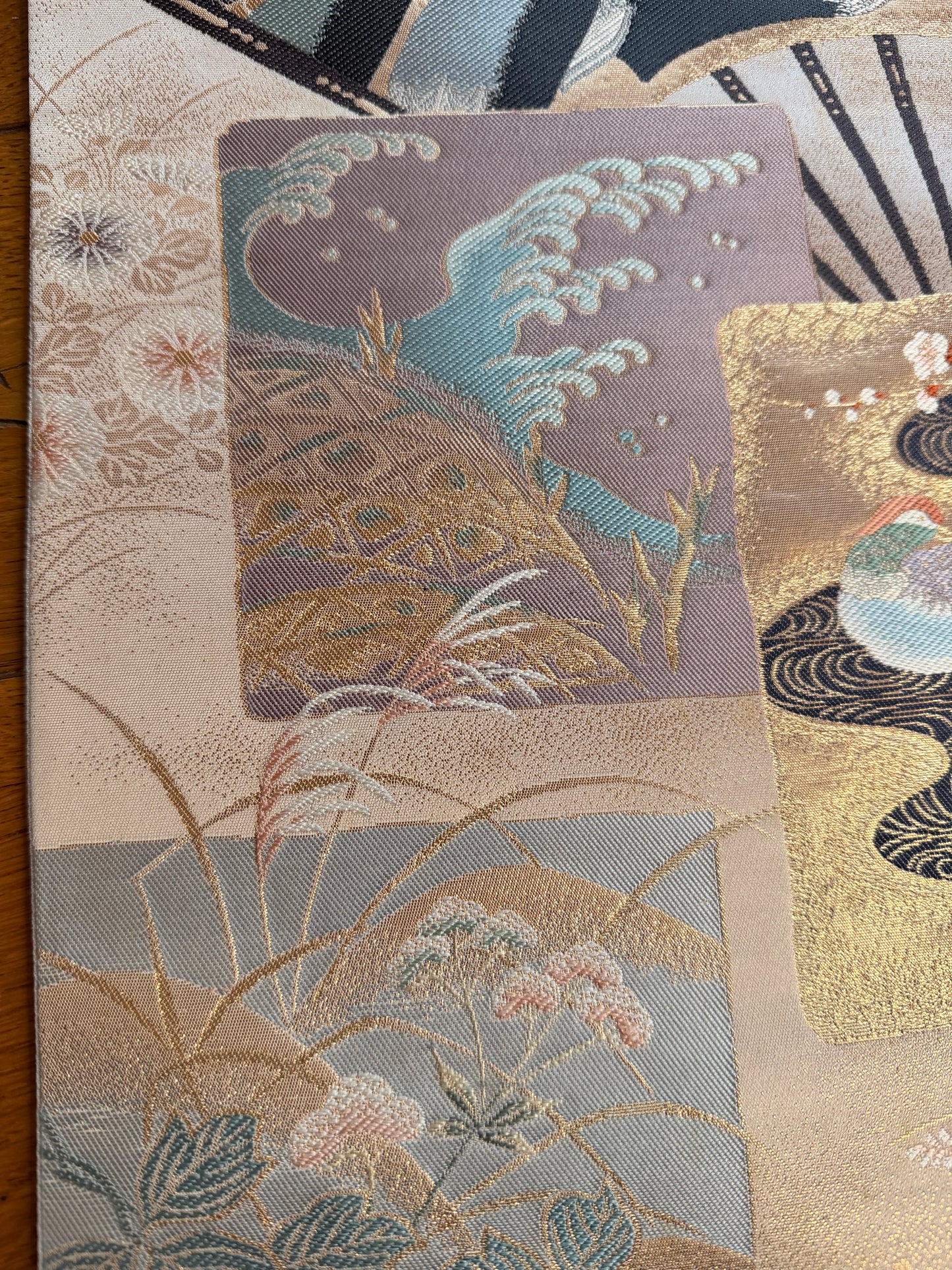 Centre de table , sous objet Obi japonais