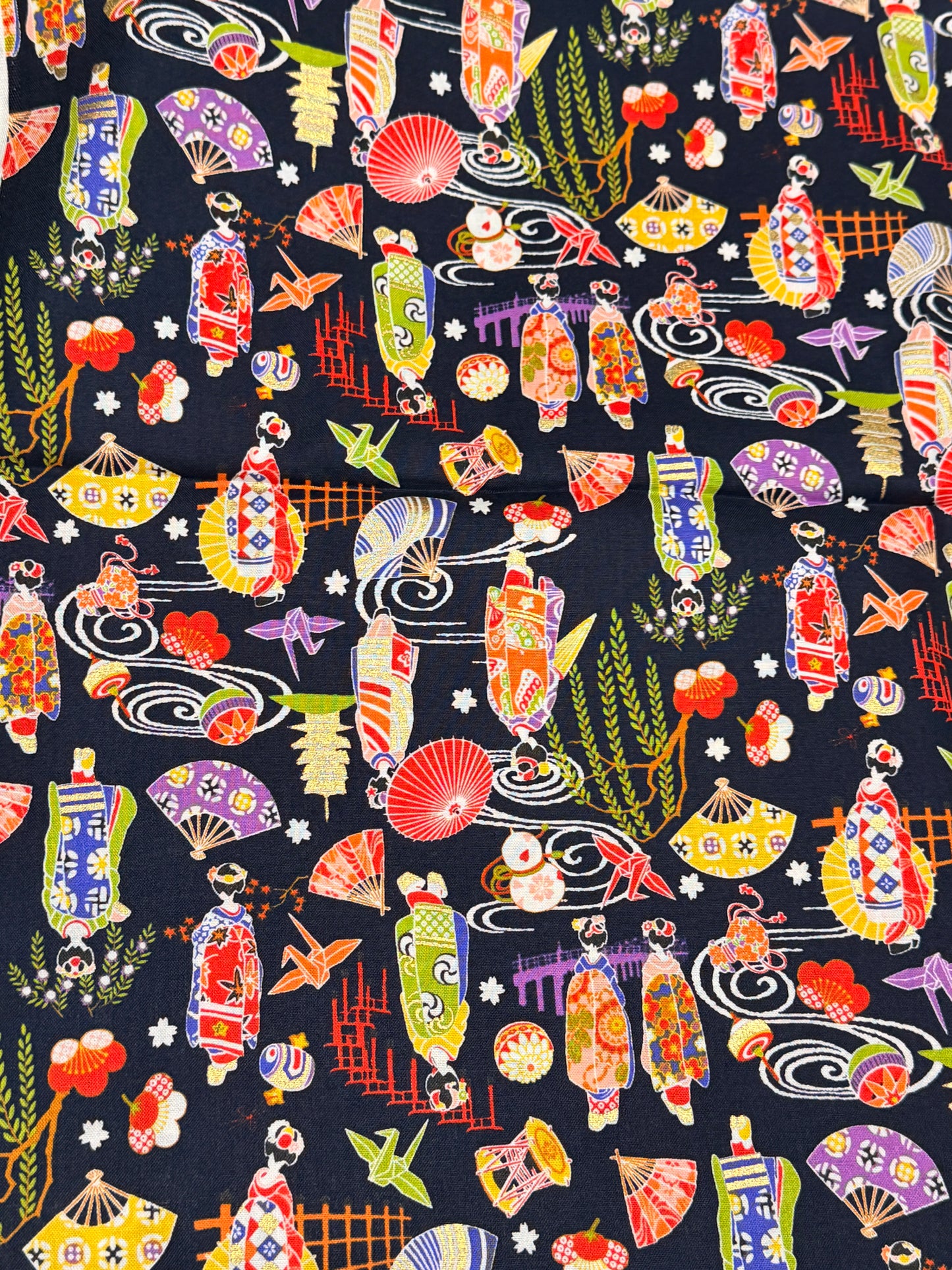 Coupon tissu japonais