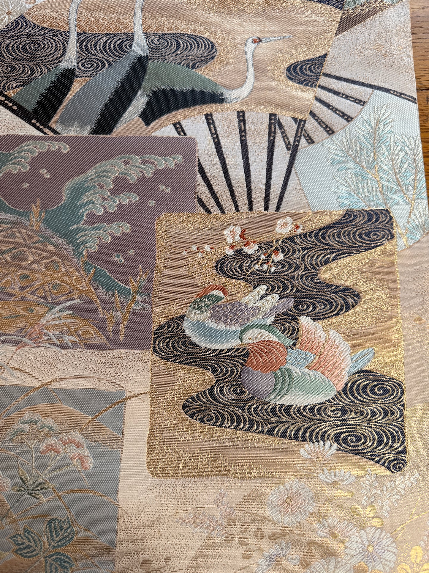 Centre de table , sous objet Obi japonais