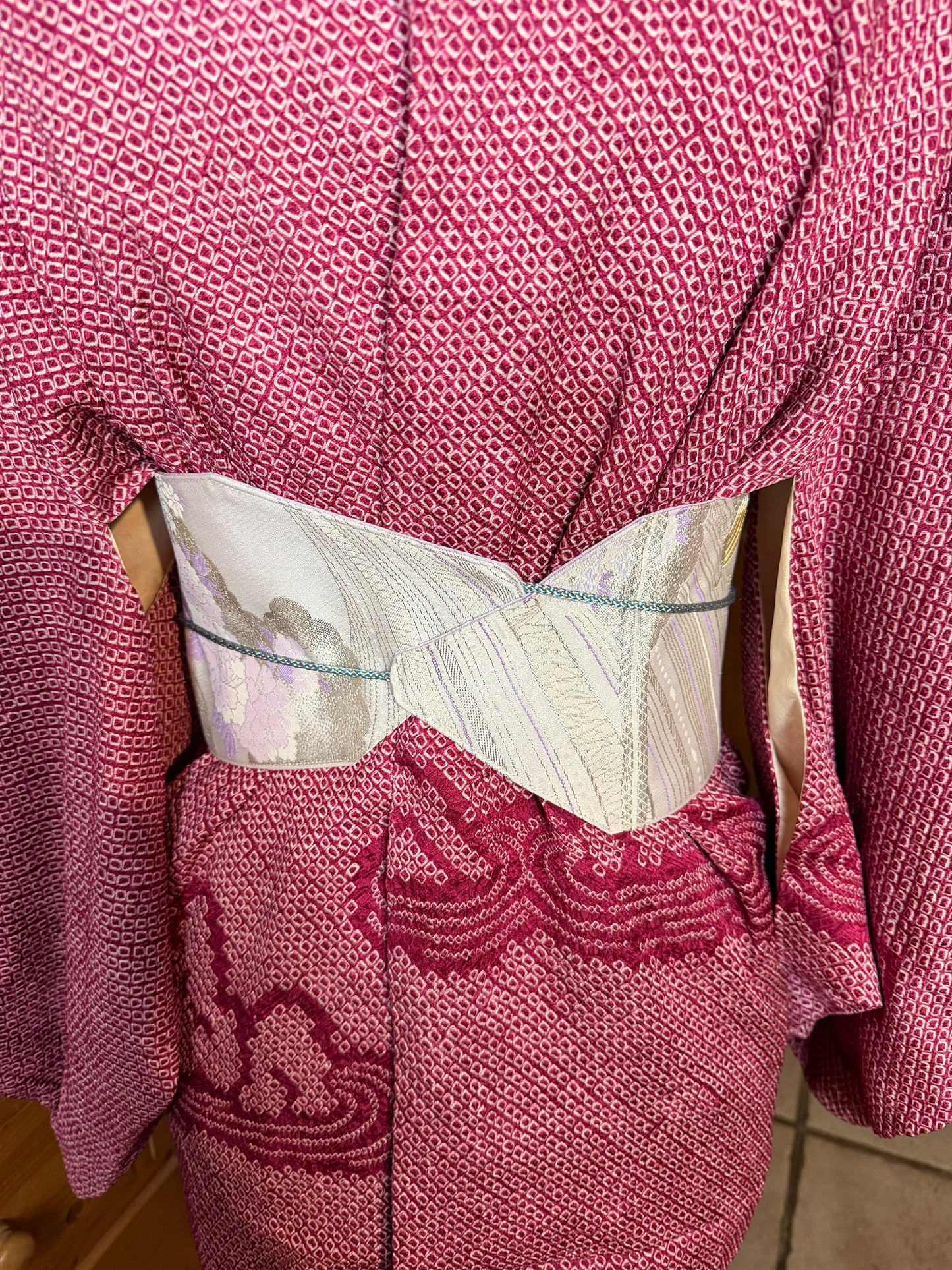 Obi ceinture de kimono japonais avec cordelette