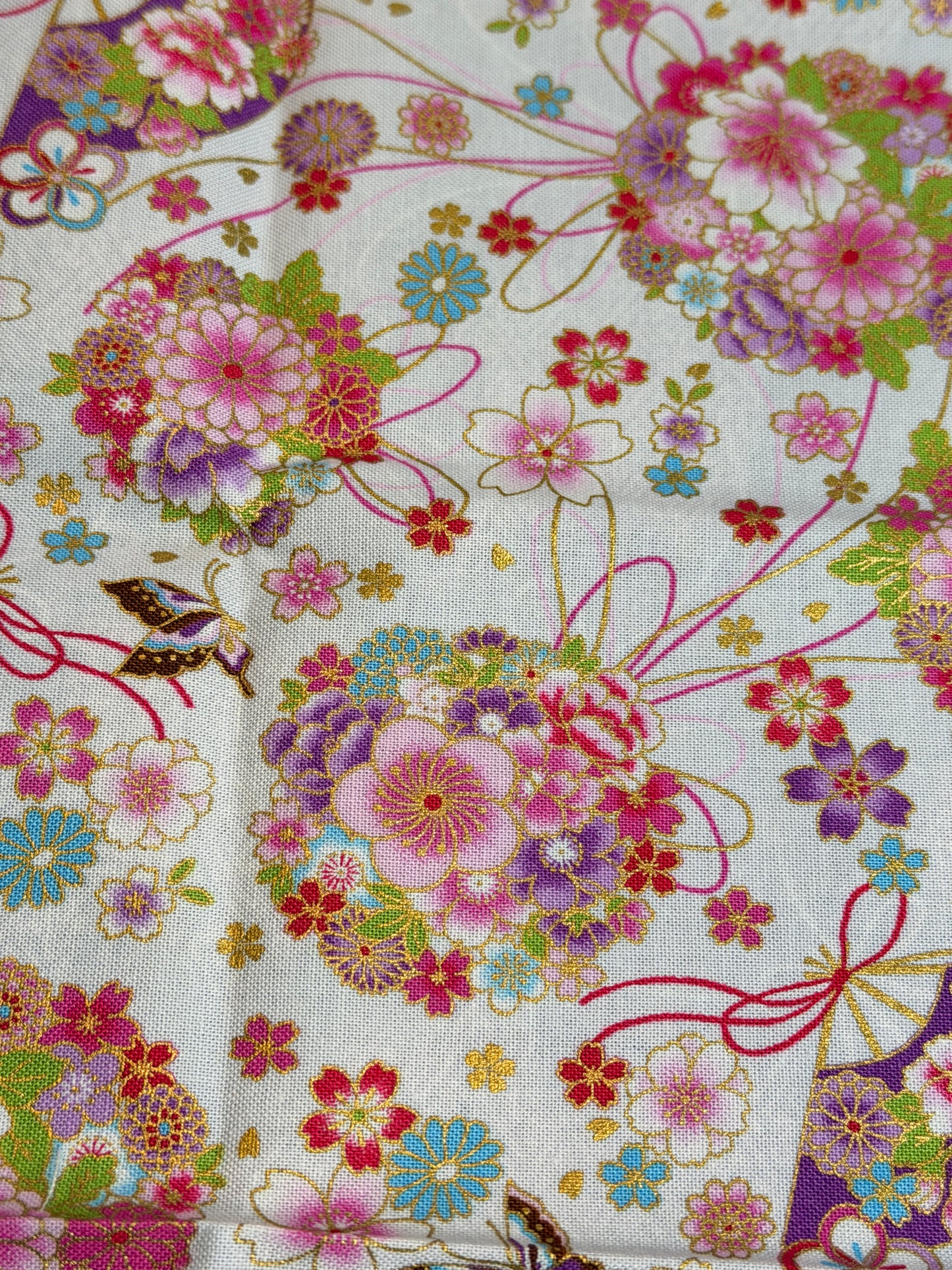 Coupon Tissu japonais en coton