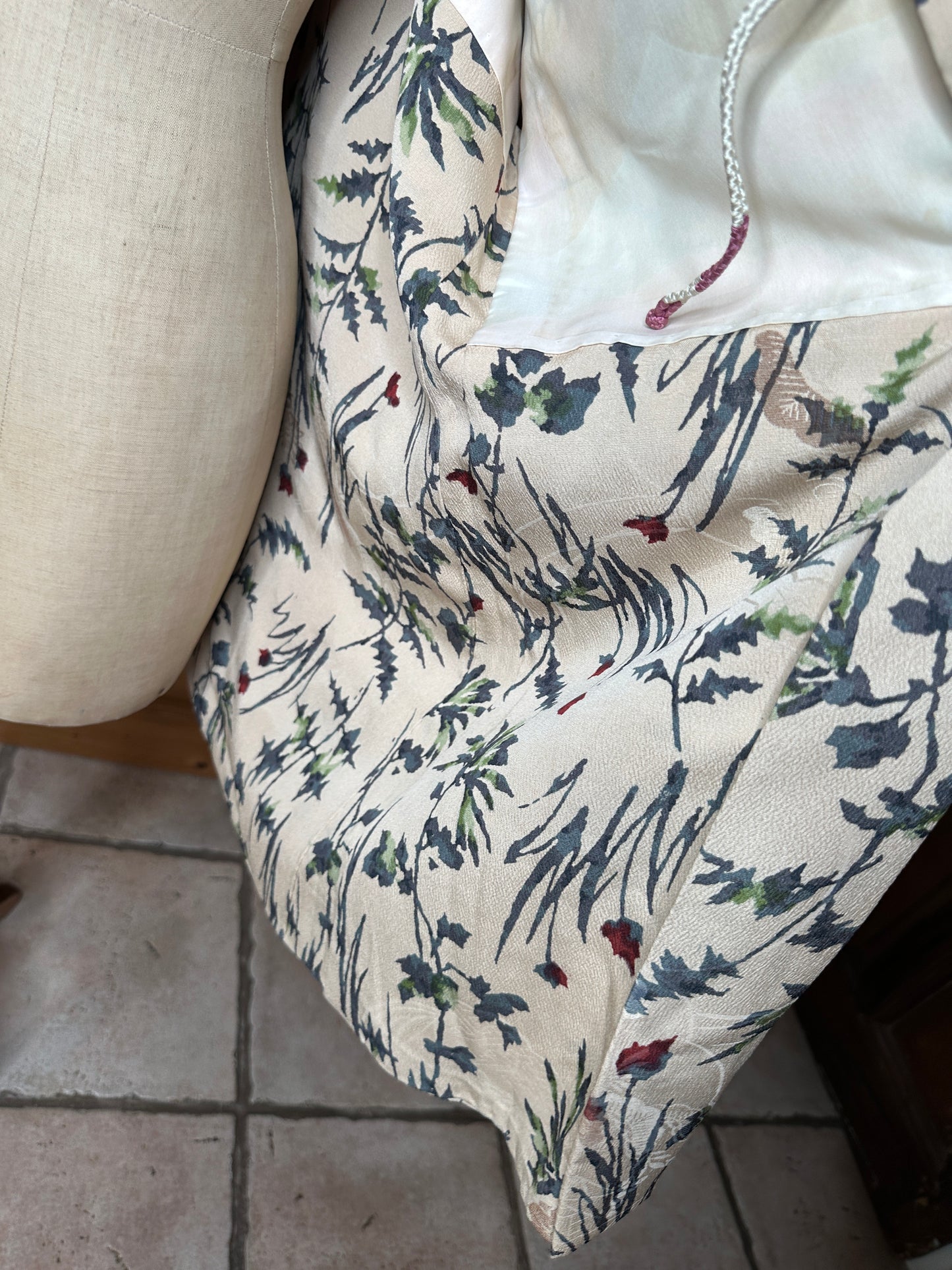 Haori japonais veste de kimono occasion